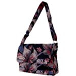 Flowers Floral Pattern Design Full Print Messenger Bag (L)