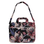 Flowers Floral Pattern Design MacBook Pro 13  Shoulder Laptop Bag 