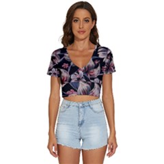 V-Neck Crop Top 