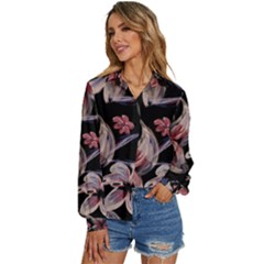 Women s Long Sleeve Button Up Shirt 