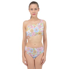 Spliced Up Two Piece Swimsuit 