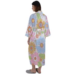 Maxi Satin Kimono 