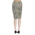 Midi Wrap Pencil Skirt 