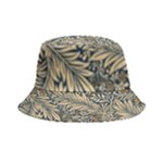 Brown Vintage Background Vintage Floral Pattern Inside Out Bucket Hat