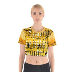 5340 ErickSays Cotton Crop Top from ArtsNow.com