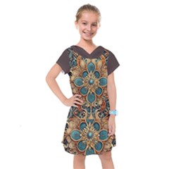 Kids  Drop Waist Dress 