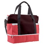 4 Farben 2 Sports Shoulder Bag with Shoes Compartment