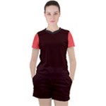 4 Farben 2 Women s T-Shirt and Shorts Set