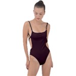 4 Farben 2 Tie Strap One Piece Swimsuit