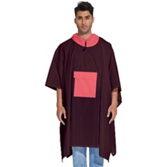 Men s Hooded Rain Ponchos 