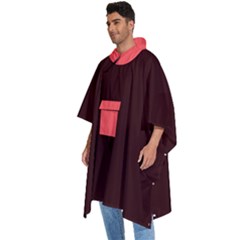 Men s Hooded Rain Ponchos 