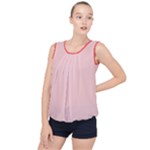 4 farben  Bubble Hem Chiffon Tank Top