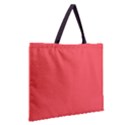 Zipper Large Tote Bag 