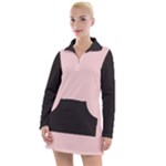 3 Farben Women s Long Sleeve Casual Dress