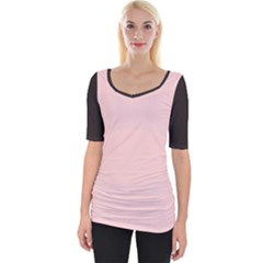 Wide Neckline T-Shirt 