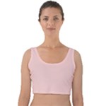 3 Farben Velvet Crop Top