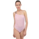 3 Farben Classic One Shoulder Swimsuit