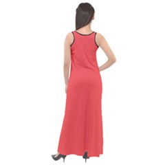 Sleeveless Velour Maxi Dress 