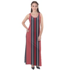 Sleeveless Velour Maxi Dress 