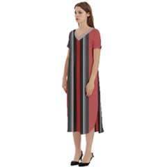 T-Shirt Midi Dress With Pockets 