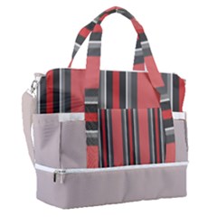 Sports Shoulder Bag with Shoes Compartment 