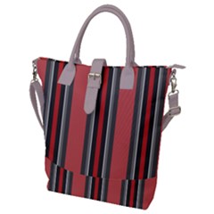 Buckle Top Tote Bag 