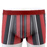 Dunkelrot4 Rosa Grau Streifen Dunkelrot3 Men s Boxer Briefs