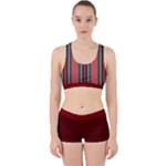 Dunkelrot4 Rosa Grau Streifen Dunkelrot3 Work It Out Gym Set