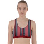 Dunkelrot4 Rosa Grau Streifen Dunkelrot3 Back Weave Sports Bra