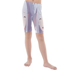 Kids  Mid Length Swim Shorts 