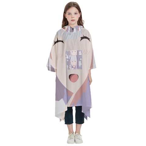 Emilia Rezero Kids  Hooded Rain Ponchos from ArtsNow.com