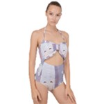 Emilia Rezero Scallop Top Cut Out Swimsuit