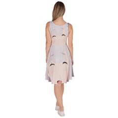 Knee Length Skater Dress With Pockets 