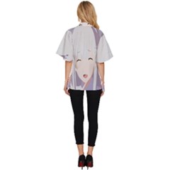 Women s Batwing Button Up Shirt 