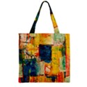 Zipper Grocery Tote Bag 