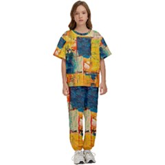 Kids  T-Shirt and Pants Sports Set 