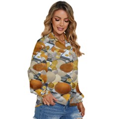 Women s Long Sleeve Button Up Shirt 