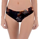 White Flower Reversible Classic Bikini Bottoms