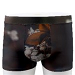 White Flower Men s Boxer Briefs