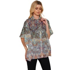 Women s Batwing Button Up Shirt 