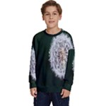 White Flower Kids  Crewneck Sweatshirt