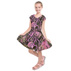 Kids  Short Sleeve Dress 