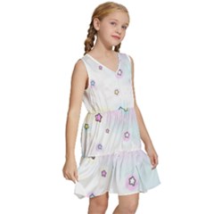 Kids  Sleeveless Tiered Mini Dress 