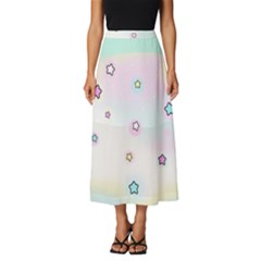 Classic Midi Chiffon Skirt 