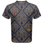 Pattern Seamless Antique Luxury Men s Cotton T-Shirt