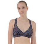 Pattern Seamless Antique Luxury Sweetheart Sports Bra