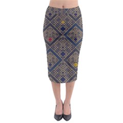 Midi Pencil Skirt 