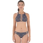 Pattern Seamless Antique Luxury Perfectly Cut Out Bikini Set