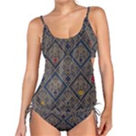 Pattern Seamless Antique Luxury Tankini Set