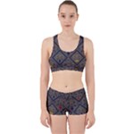 Pattern Seamless Antique Luxury Work It Out Gym Set